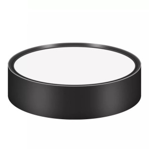 Aplica LED Techstar® Slim P, Putere 15W, Culoare Lumina 6500K, Diametru 12cm, Grosime 3cm, CRI 80+, Corp Aluminiu, Negru - Img 3