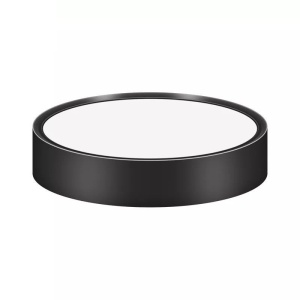 Aplica LED Techstar® Slim P, Putere 15W, Culoare Lumina 6500K, Diametru 12cm, Grosime 3cm, CRI 80+, Corp Aluminiu, Negru - Img 1