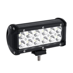 bara proiector led auto offroad techstar png1 36w 17cm negru