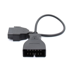Cablu conector GM 12 pin la OBD2 16 pin pentru testare auto