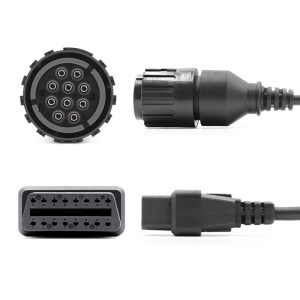 Cablu BMW moto ICOM-D 10 pin la OBD2 pentru testare si diagnoza