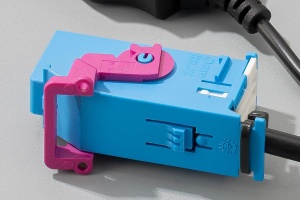 Adaptor albastru GODIAG GT112 K-Line pentru conectare la ceasuri de bord si testare sistem IMMO