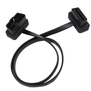Cablu prelungitor OBD2 auto Techstar 60cm cu conector unghiular