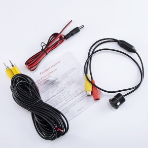 Camera pentru masina Techstar - Vedere spate clara, sistem IR cu 8 LED-uri, functionare zi/noapte, unghi 170°, waterproof