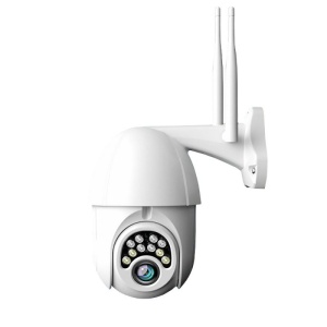 Camera Supraveghere IP PTZ Techstar® P16, Wireless Doua Antene 5db, 355°, 1080p, IR+LED, Exterior, ONVIF, NVR, Senzor Miscare, Zoom Digital x4 - Img 1