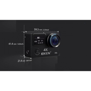 Camera Video Sport Originala EKEN H6S UltraHD 4k Stabilizator 14MP Wifi 2''LCD Telecomanda Senzor Panasonic Unghi 170 Grade - Img 5
