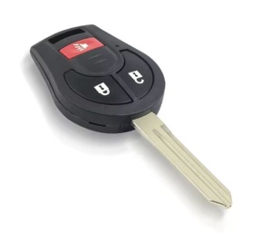 carcasa cheie auto programabila nissan cu 3 butoane si lama inclusa