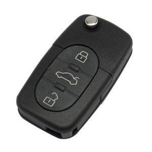 Carcasa Cheie Auto Techstar® compatibila cu Audi A2, A3, A4, A6, A8, TT, 3 Butoane