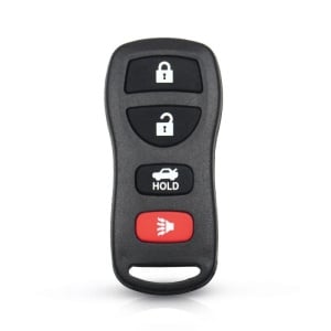 Carcasa cheie auto Techstar Nissan Frontier, 350Z, Pathfinder, Altima, 4 butoane, design ergonomic negru
