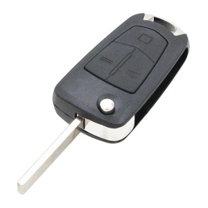 Cheie auto Opel 3 butoane cu lama deschisa, design modern