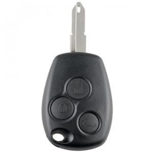 Accesoriu auto Techstar pentru cheie Fiat 3 butoane culoare albastru
