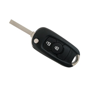 Carcasa cheie auto Techstar tip flip 2 butoane cu lama SX9 pentru Opel Astra K 2015-2019 vedere laterala