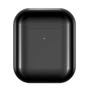 Casti i9000 TWS AIR 2 Techstar®, Bluetooth 5.0, Wireless QI, Pentru Android si iOS, Negru - Img 1