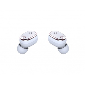 Casti Smart Techstar® TWS S17 mini, Wireless, Bluetooth V5.0, IPX5, HD Audio, Touch, iOS, Android, Type-C, Alb - Img 5