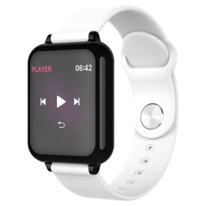 Ceas Smartwatch Techstar® B57, Waterproof IP65, Fitness Tracker Unisex, Monitorizare Puls, Bluetooth, Alb - Img 7