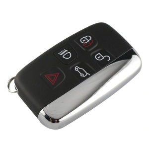Cheie auto completa Techstar Land Rover Evoque Discovery Range Rover 5 butoane 433mhz smart vedere frontala