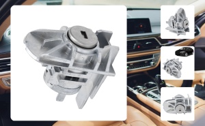 Colaj detalii cilindru incuietoare Ford Focus: cap butuc, prinderi, mecanism