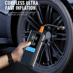 Compresor MU002 utilizat pentru umflarea rotii auto