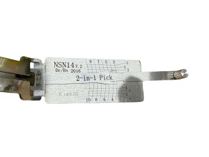 unealta Lishi NSN14 2 in 1 pick decodor auto pentru chei Nissan Infiniti Subaru