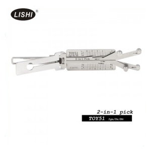 Decodor Lishi TOY51 profil cheie si mecanism de decodare, compatibil Toyota Peugeot Citroen Renault Opel