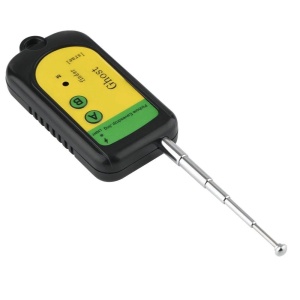 Detector RF Techstar portabil cu antena telescopica pentru detectarea semnalelor wireless pana la 10 metri