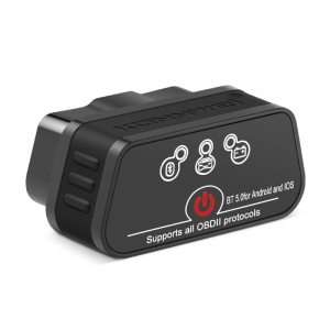 adaptor diagnoza auto konnwei kw901 obd2 negru bluetooth