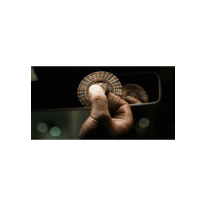 Fidget Spinner cu 6 Parti Metalic material Cupru Luceste in Intuneric - Img 5