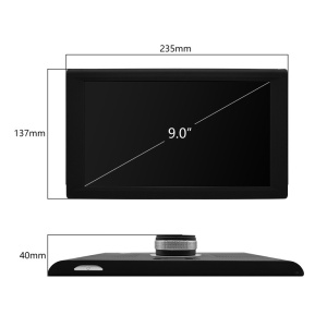 GPS Auto Techstar Premium Navigator Techstar® M901 Android 512 RAM 16GB Display 9" FullHD BT & Wi-Fi Camera Video DVR 1080P - Img 7