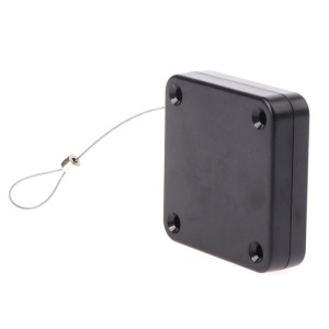 Inchizator automat Techstar P12 negru vedere spate cu franghie