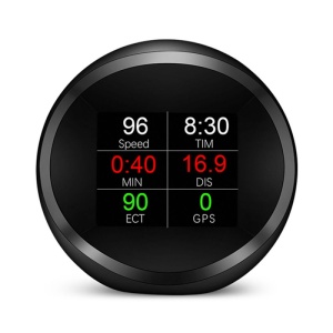 Indicator digital auto multifuncțional, Head Up Display Techstar® OBD II, P 11, Display 1.8 inch, Detector de diagnosticare, Eliminare cod de eroare, Vitezometru, Computer de conducere, Alarmă de supraviteză - Img 2
