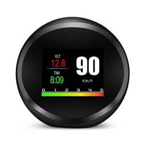 Indicator digital auto multifuncțional, Head Up Display Techstar® OBD II, P 11, Display 1.8 inch, Detector de diagnosticare, Eliminare cod de eroare, Vitezometru, Computer de conducere, Alarmă de supraviteză - Img 11