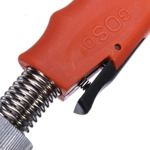 Instrument Lacatuserie GOSO Plug Spinner Quick Gun, Pistol Mecanic Rotire Rapida Cilindri Incuietori, 4 Varfuri Metalice Interschimbabile, Mecanism cu Arc - Img 6