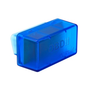 adaptor ELM327 mini albastru vedere laterala