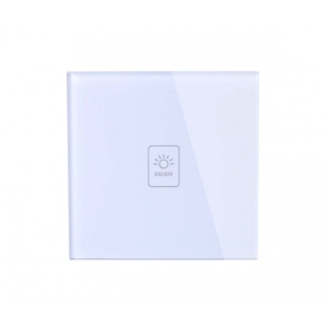 Spate intrerupator touch alb Techstar TG02 cu borne de conectare