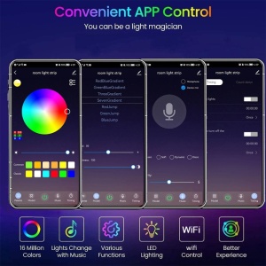 aplicatie mobila pentru control banda led rgb techstar