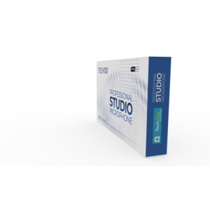 Microfon Profesional de Studio, Techstar® BM800 Condenser, Stand Inclus pentru Inregistrare Vocala, Streaming, Gaming, Podcast, Vlog, Gold - Img 13