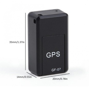 Mini GPS Tracker Techstar® GF-07, Localizare GPS, Microfon, SIM, Prindere Magnetica, Negru - Img 10