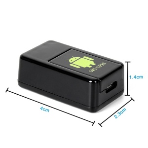 Mini GPS Tracker Techstar® GF-08, Localizare GPS, Microfon, MicroSD, SIM GPRS si MMS, Negru - Img 11