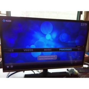 MXQ Android TV Box imagine interfata desktop
