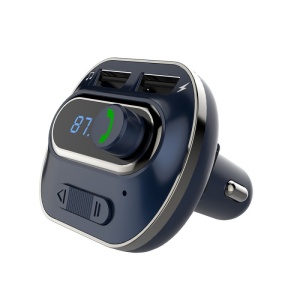 Modulator FM Techstar® T19A, Wireless, Bluetooth 4.2, Microfon Integrat, FM Transmitator, Voltaj Baterie, USB, Slot MicroSD, AUX - Img 6