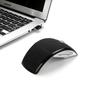 Mouse Wireless Pliabil M1 2.4G USB Receiver pentru Laptop PC - Img 2