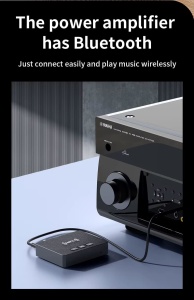 Receiver Bluetooth 6.0 cu port USB pentru redare de pe memorie USB
