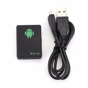 Resigilat Mini GPS Tracker Techstar® A8, Urmarire LBS, Alarma, Microfon, Spion, SIM GSM, Mesaje si Apeluri Automate, Detectarea Vocii - Img 12