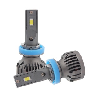 Resigilat Set 2 LED-uri Auto Techstar® P16, H8/H9/H11, 75w, 10000 Lumeni, 6500K, AUTO, 12-24 Volti, CSP, Canbus, Miez Cupru, Radiator Aluminiu - Img 8