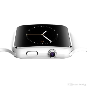 Resigilat Smartwatch X6S Bluetooth Compatibil MicroSD si SIM Cu Camera Alb - Img 7
