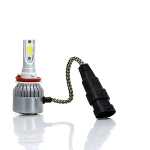 Set 2 LED-uri Auto Techstar® C6, H11/H8/H9, 36w, 3800 Lumeni, 6500K, AUTO, 12-24 Volti, COB - Img 5