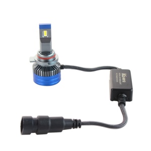 Set 2 LED-uri Auto Techstar® K11, 9012, 55w, 8000 Lumeni, 6500K, AUTO, 12-24 Volti, CSP, Canbus, Miez Cupru, Radiator Aluminiu - Img 6