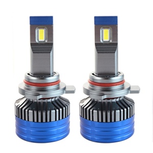 Set 2 LED-uri Auto Techstar® K11, 9012, 55w, 8000 Lumeni, 6500K, AUTO, 12-24 Volti, CSP, Canbus, Miez Cupru, Radiator Aluminiu - Img 1