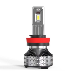 Set 2 LED-uri Auto Techstar® P30, H11/H9/H8, 80w, 14000 Lumeni, 6500K, AUTO, 12-24 Volti, CSP, Canbus, Miez Cupru, Radiator Aluminiu - Img 3