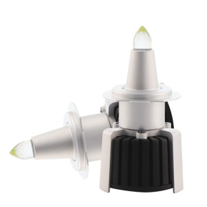 Set 2 LED-uri Auto Techstar® R10, H7, 45w, 5000 Lumeni, 6500K, AUTO, 12-24 Volti, CSP, Canbus, Radiator Aluminiu, Fascicul 360° - Img 7